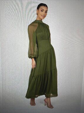 NWOT Olive Green Dress Size XL
